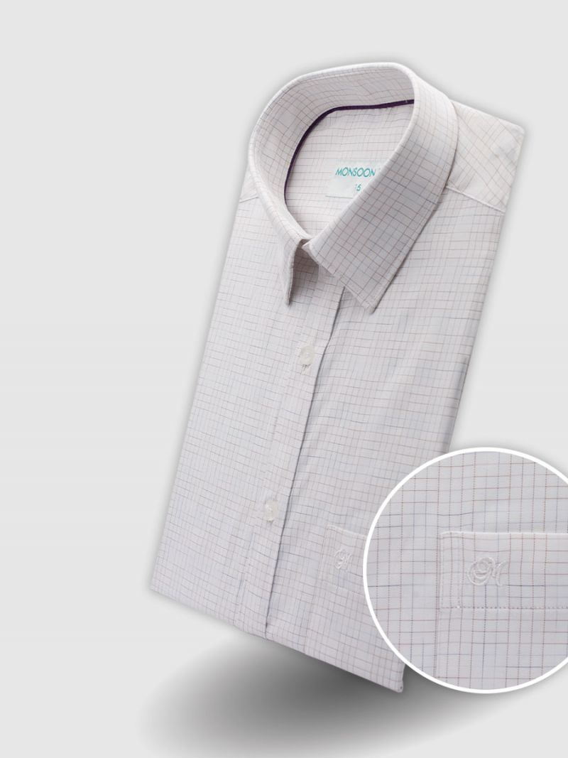 Check half sleeve casual shirt