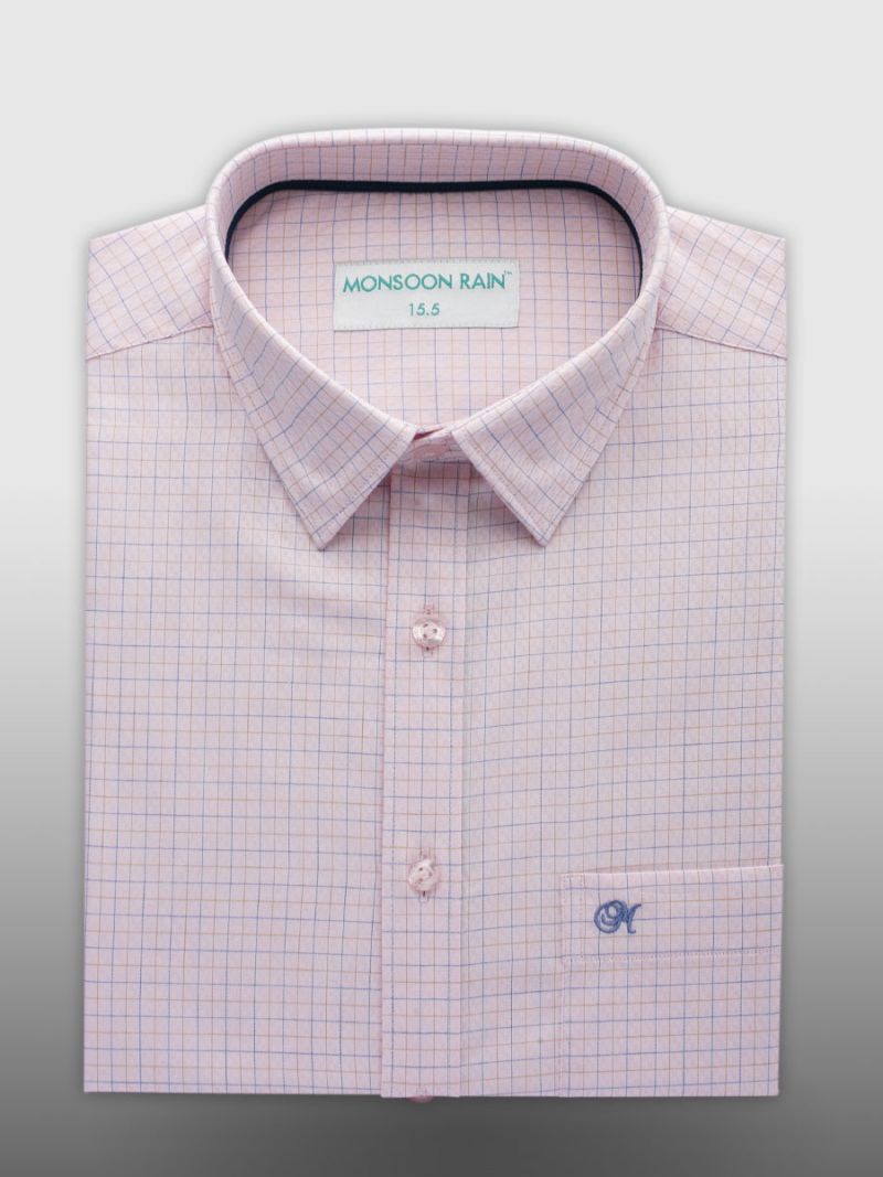 Check half sleeve casual shirt