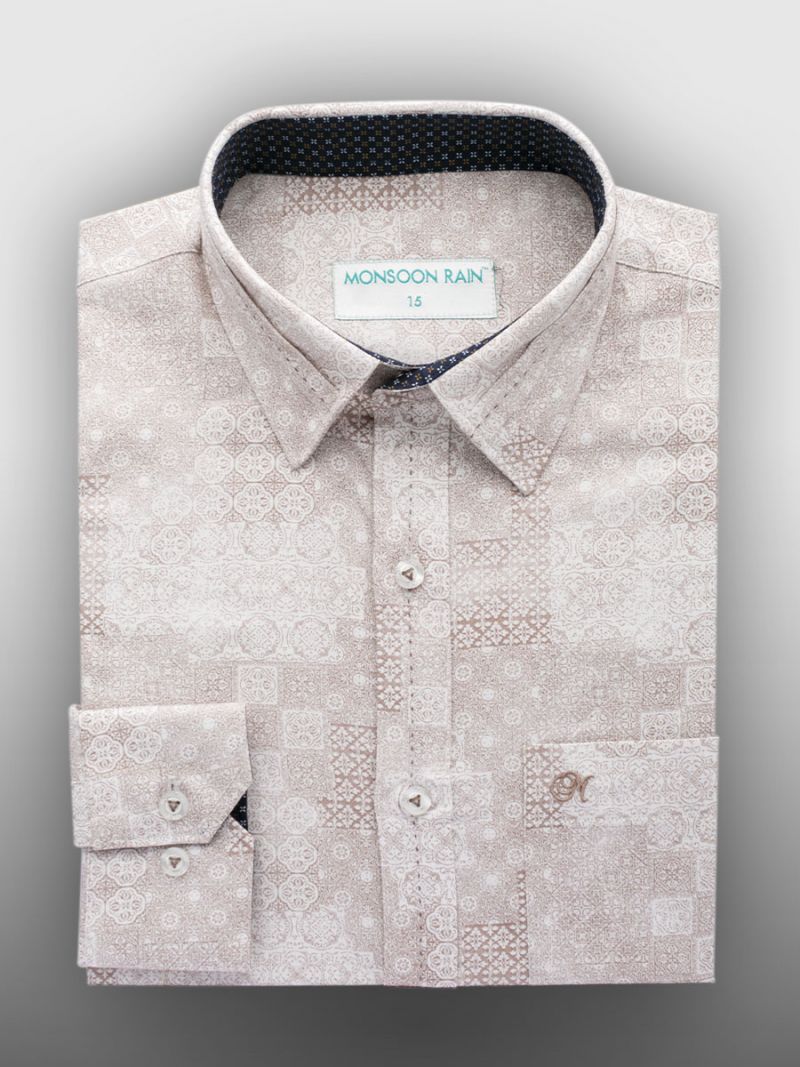 Printed Smart Casual Shirt